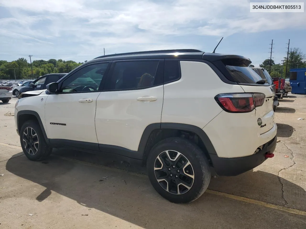 2019 Jeep Compass Trailhawk VIN: 3C4NJDDB4KT805513 Lot: 68245414