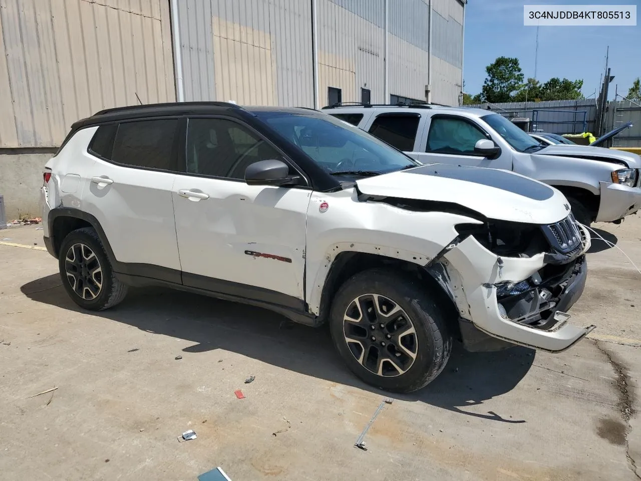 2019 Jeep Compass Trailhawk VIN: 3C4NJDDB4KT805513 Lot: 68245414