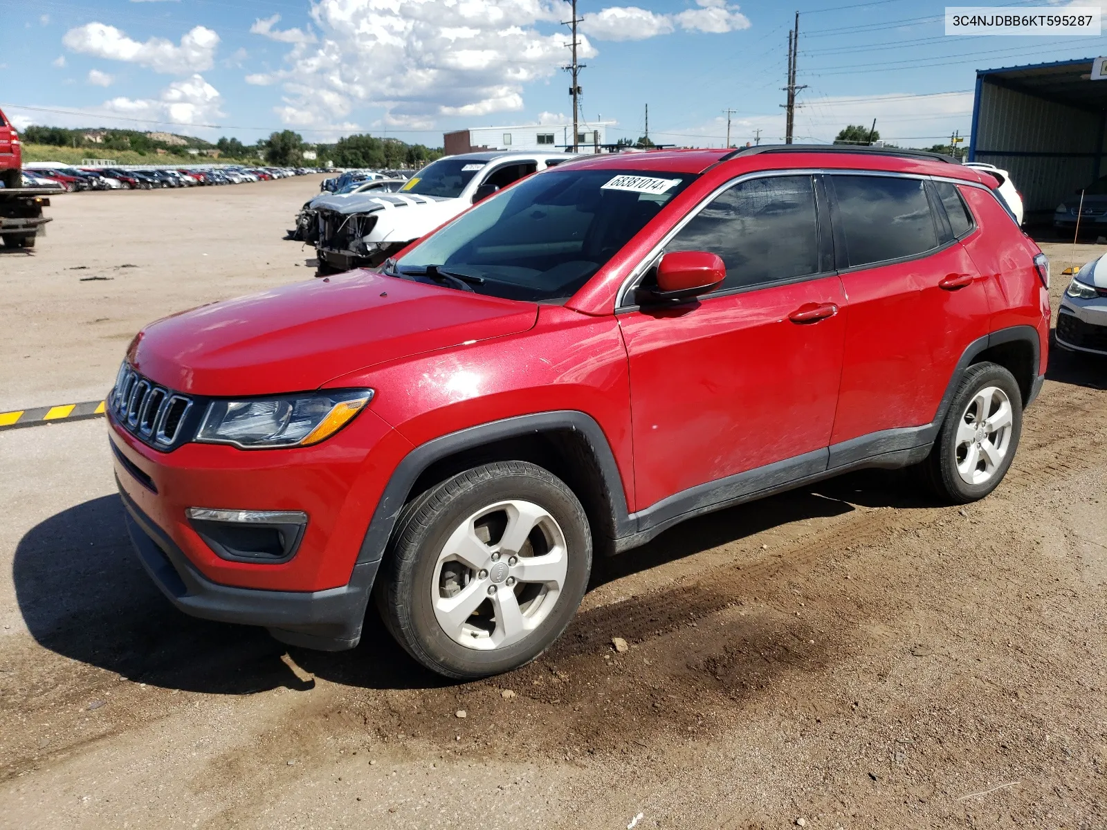 3C4NJDBB6KT595287 2019 Jeep Compass Latitude