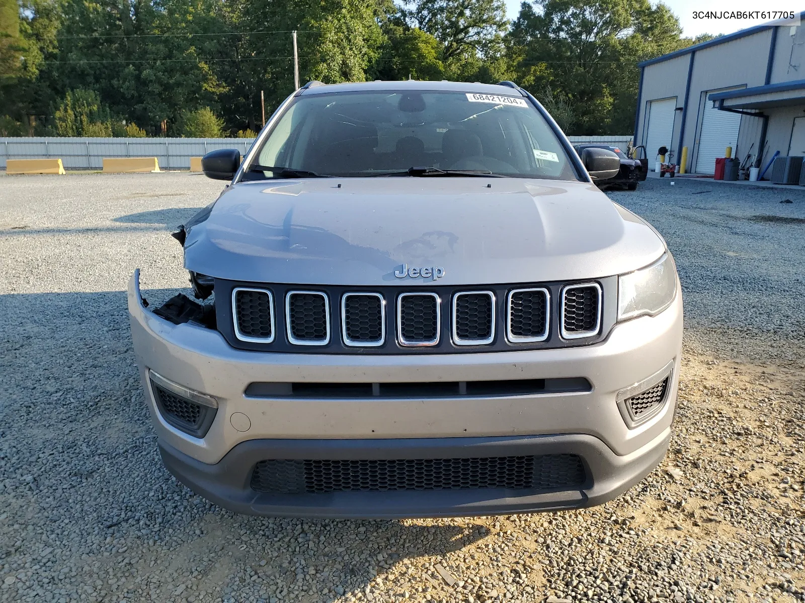 2019 Jeep Compass Sport VIN: 3C4NJCAB6KT617705 Lot: 68421204