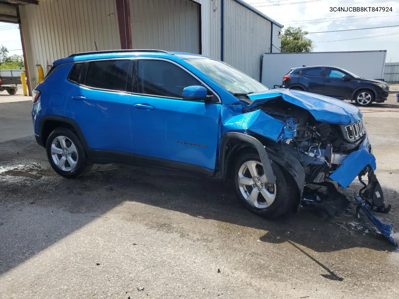 2019 Jeep Compass Latitude VIN: 3C4NJCBB8KT847924 Lot: 68901854