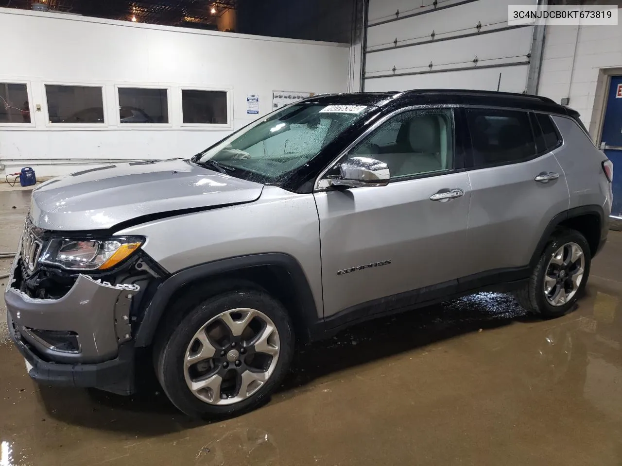 3C4NJDCB0KT673819 2019 Jeep Compass Limited