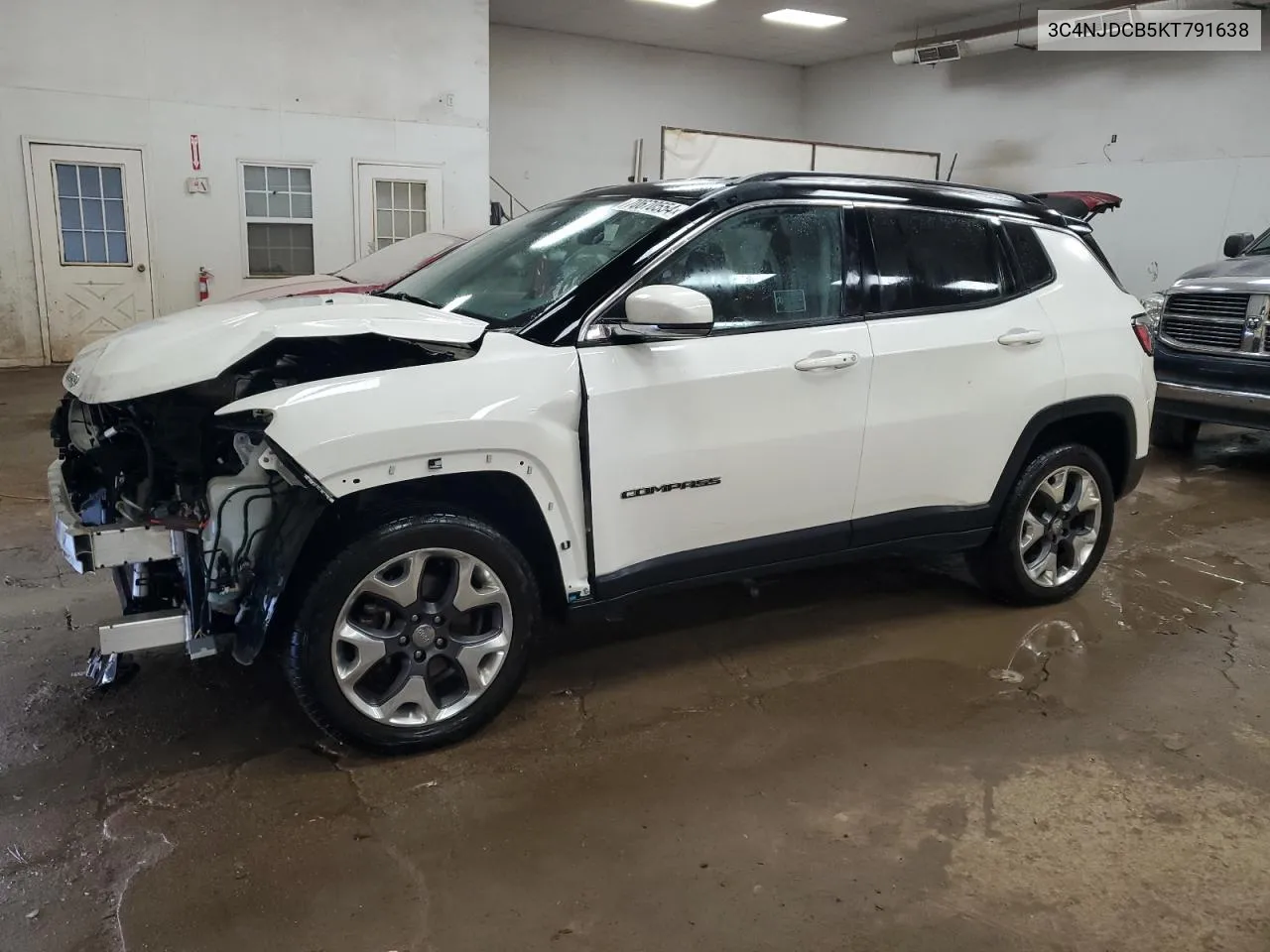 2019 Jeep Compass Limited VIN: 3C4NJDCB5KT791638 Lot: 70670554