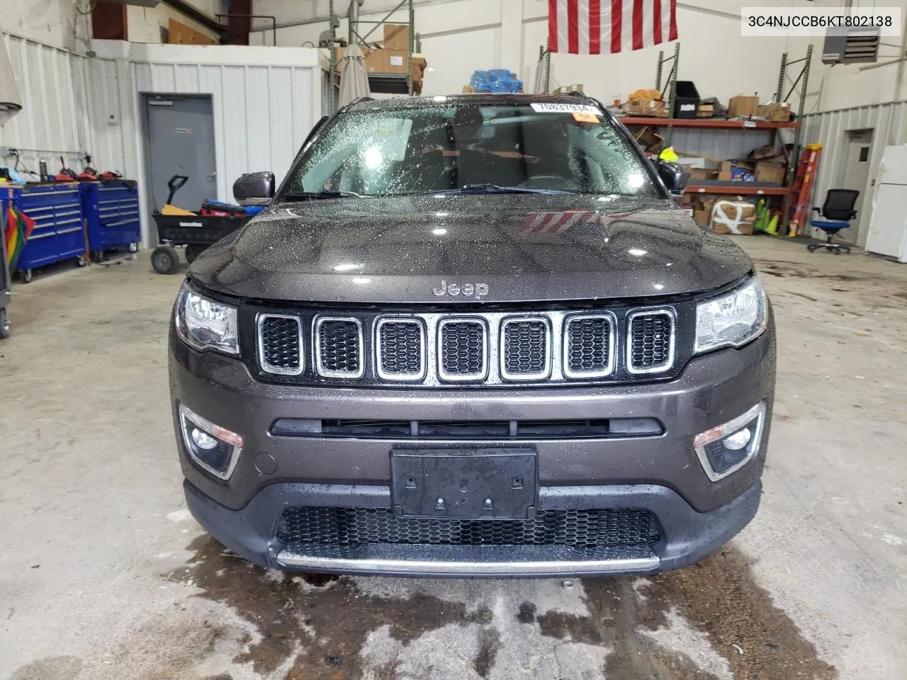 2019 Jeep Compass Limited VIN: 3C4NJCCB6KT802138 Lot: 70837934