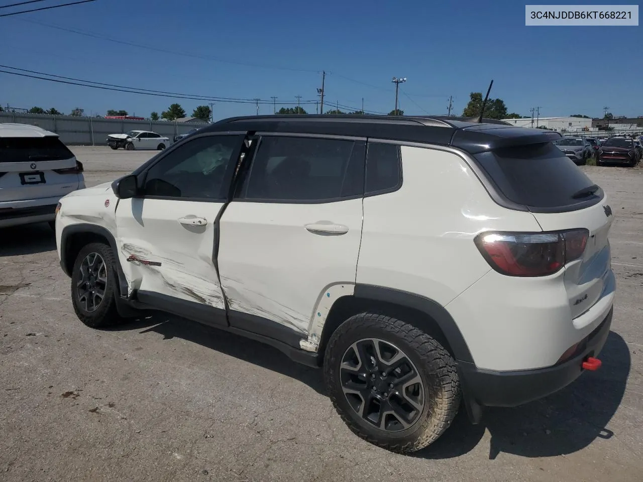 2019 Jeep Compass Trailhawk VIN: 3C4NJDDB6KT668221 Lot: 70893994