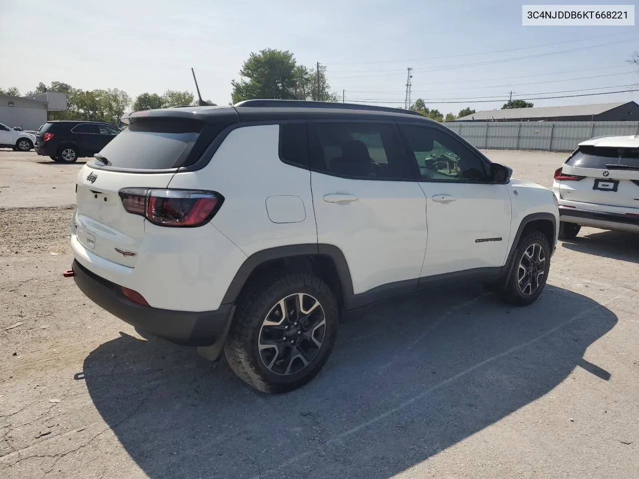 2019 Jeep Compass Trailhawk VIN: 3C4NJDDB6KT668221 Lot: 70893994