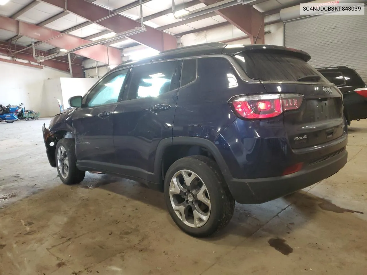 2019 Jeep Compass Limited VIN: 3C4NJDCB3KT843039 Lot: 70918274