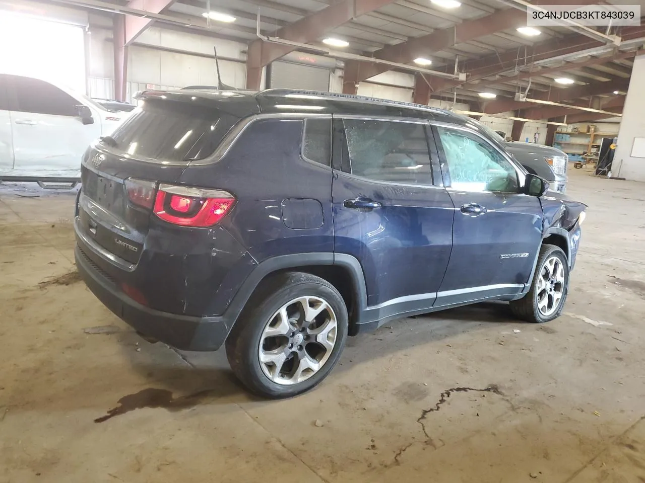 3C4NJDCB3KT843039 2019 Jeep Compass Limited