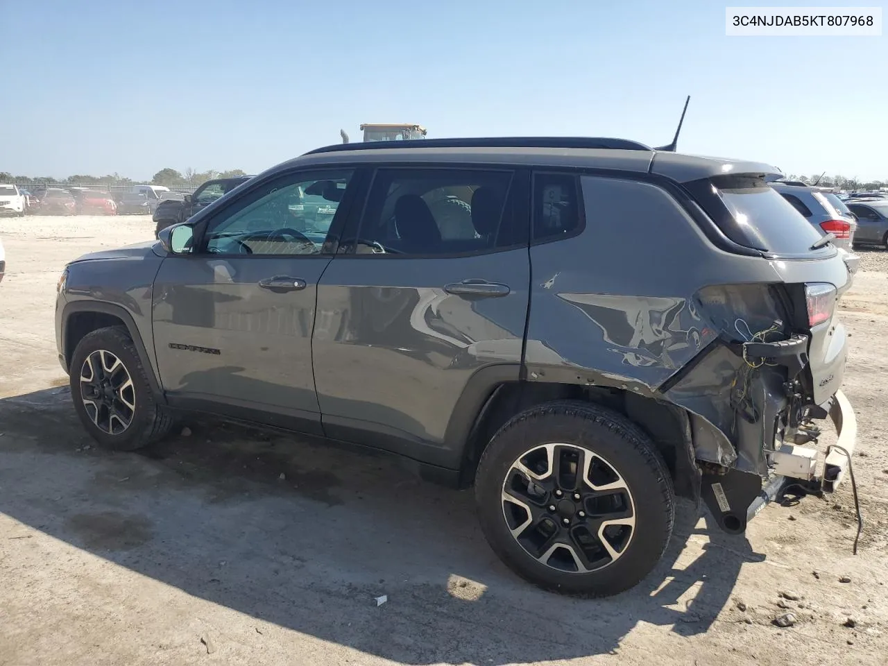 2019 Jeep Compass Sport VIN: 3C4NJDAB5KT807968 Lot: 71008044