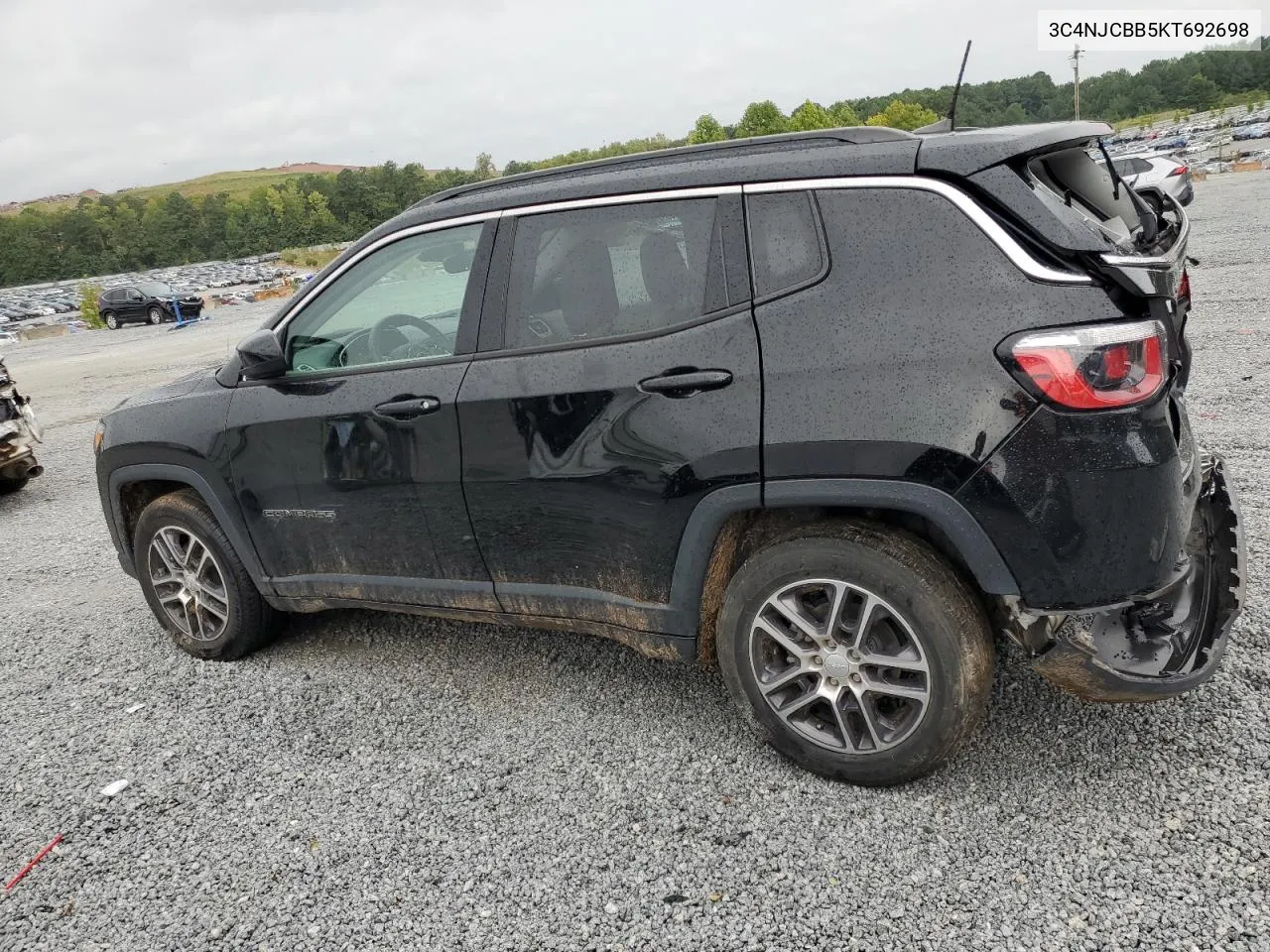 2019 Jeep Compass Latitude VIN: 3C4NJCBB5KT692698 Lot: 71041754