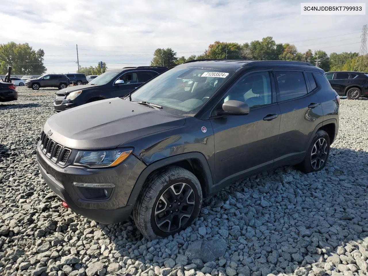 3C4NJDDB5KT799933 2019 Jeep Compass Trailhawk