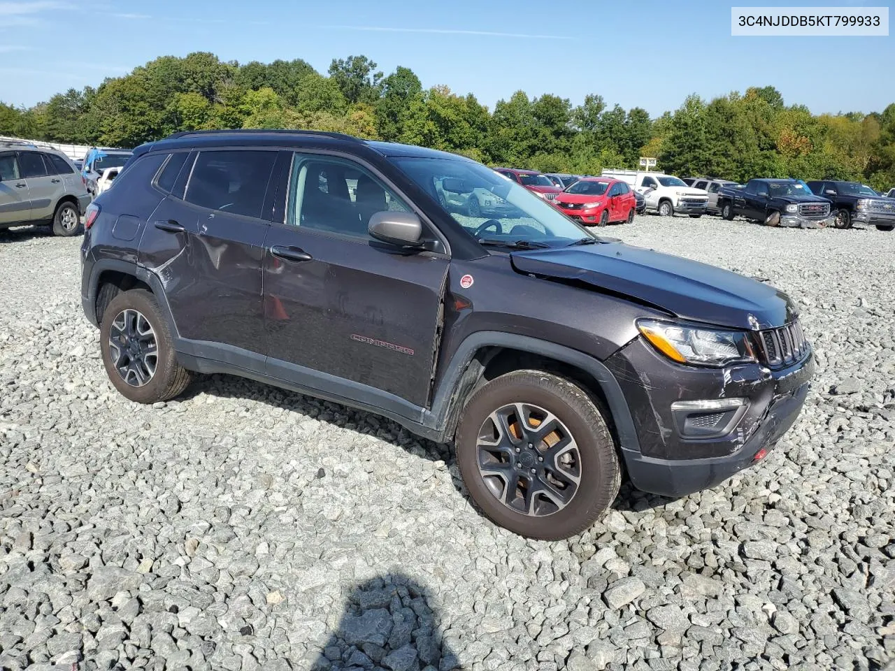 3C4NJDDB5KT799933 2019 Jeep Compass Trailhawk