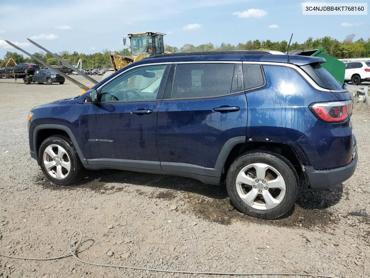 2019 Jeep Compass Latitude VIN: 3C4NJDBB4KT768160 Lot: 71267264