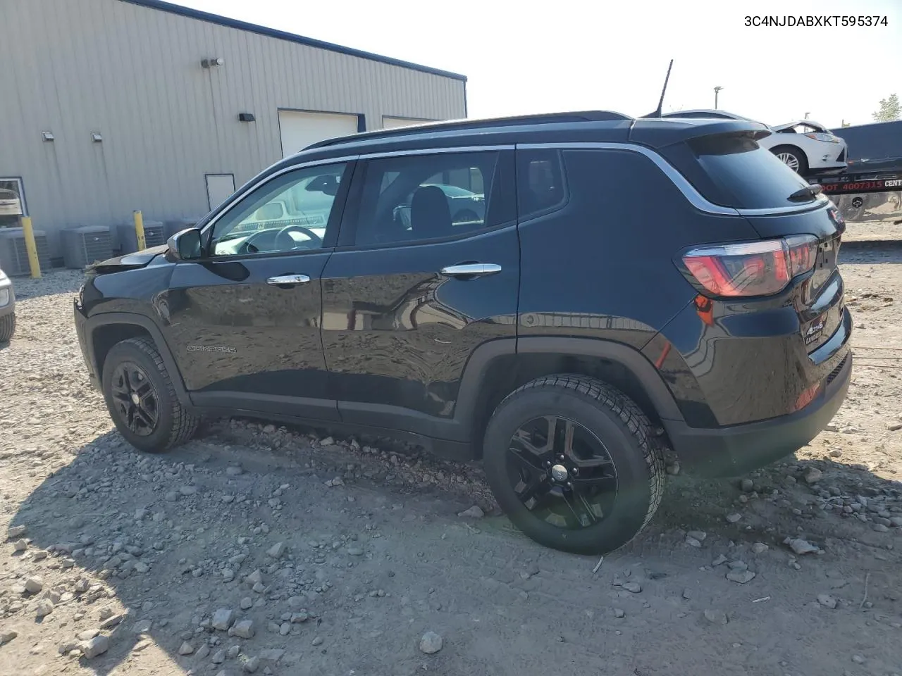 2019 Jeep Compass Sport VIN: 3C4NJDABXKT595374 Lot: 71654894