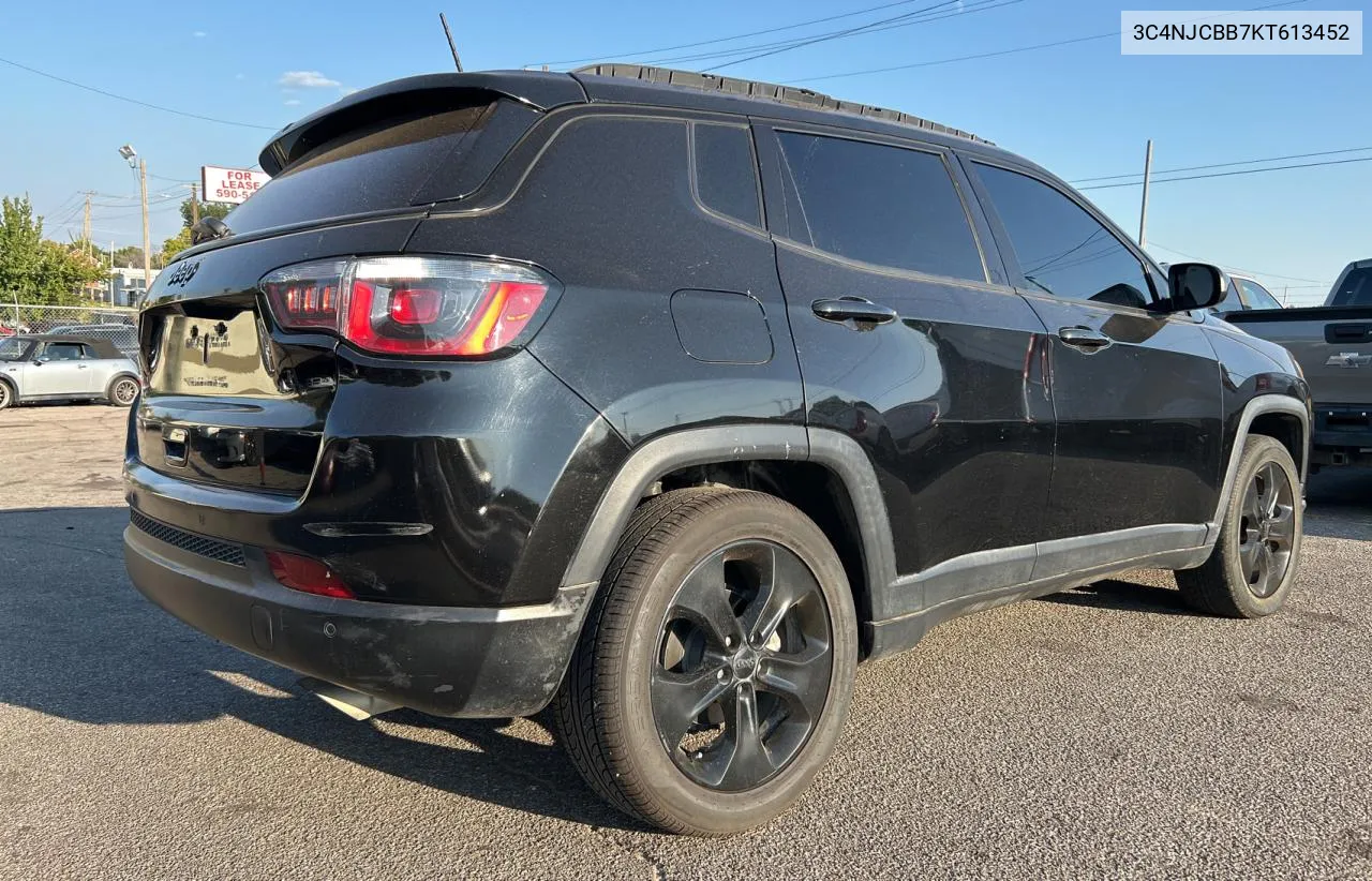 3C4NJCBB7KT613452 2019 Jeep Compass Latitude