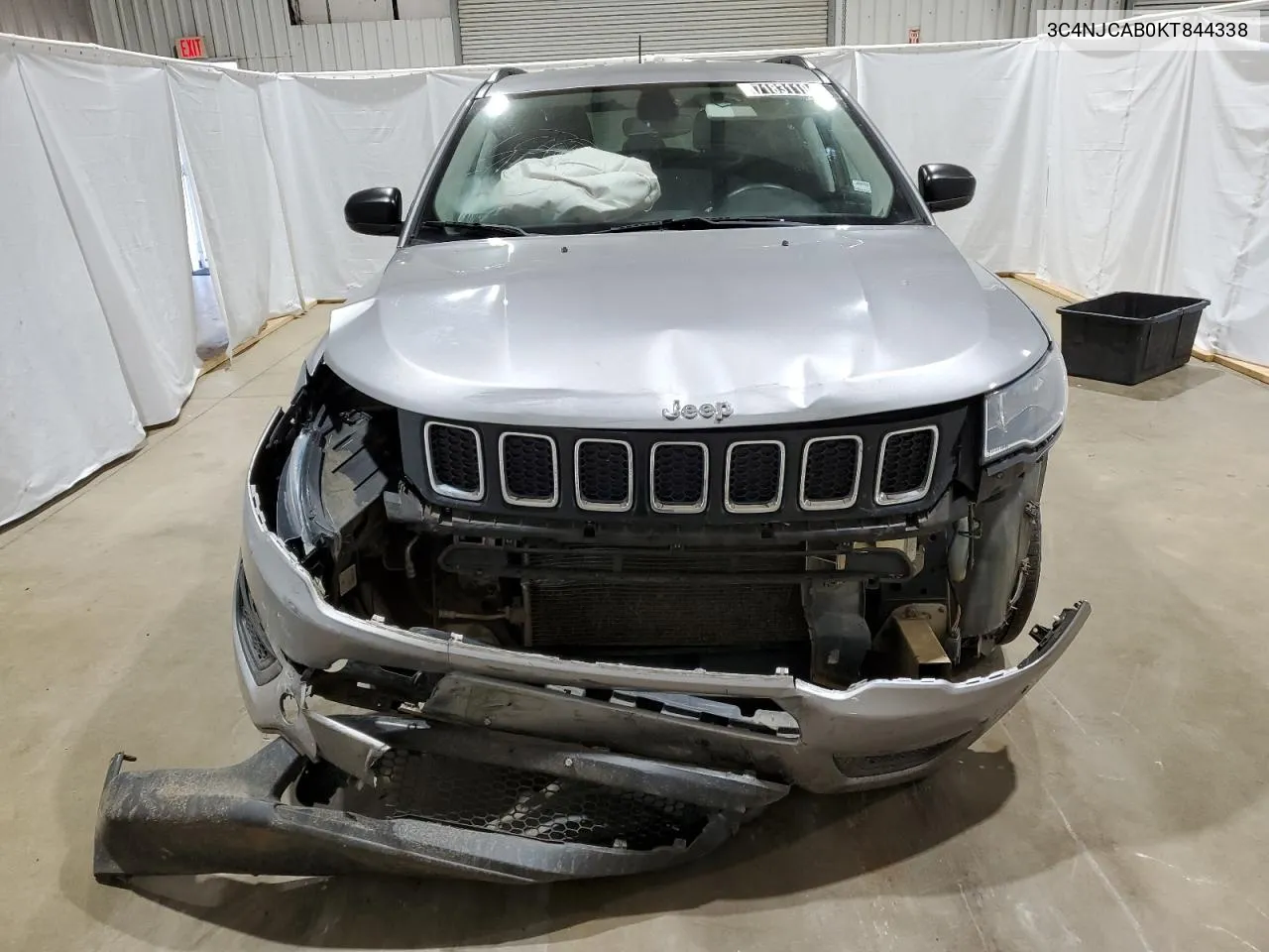 2019 Jeep Compass Sport VIN: 3C4NJCAB0KT844338 Lot: 71831194