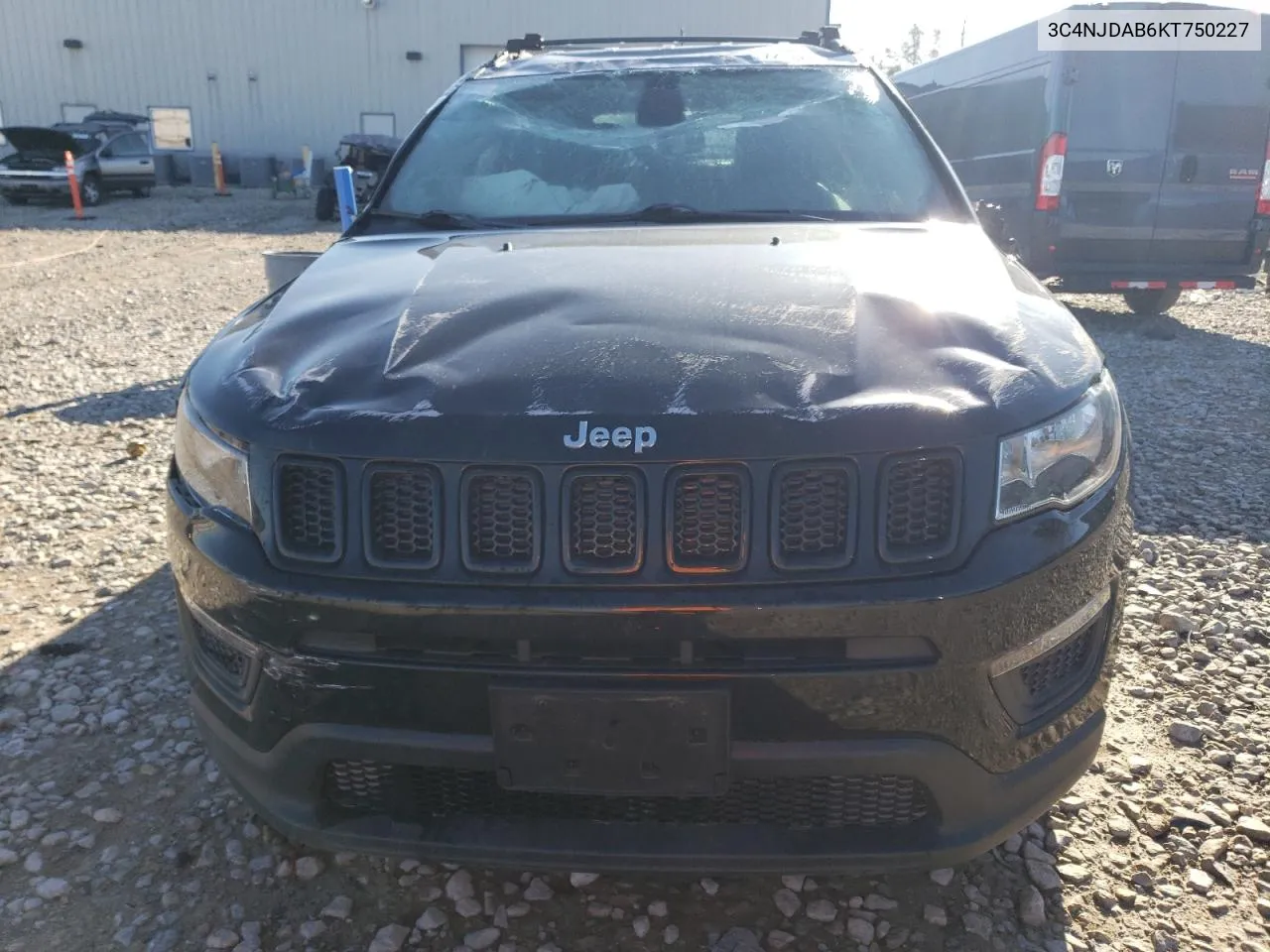 2019 Jeep Compass Sport VIN: 3C4NJDAB6KT750227 Lot: 72186854