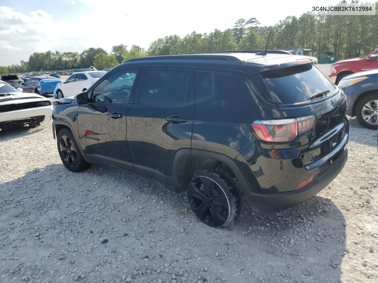 2019 Jeep Compass Latitude VIN: 3C4NJCBB2KT612984 Lot: 72188364