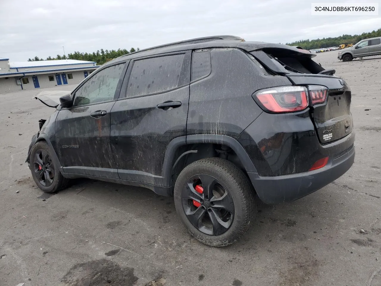 2019 Jeep Compass Latitude VIN: 3C4NJDBB6KT696250 Lot: 72317774