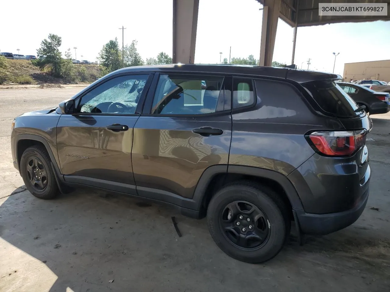 2019 Jeep Compass Sport VIN: 3C4NJCAB1KT699827 Lot: 73957254