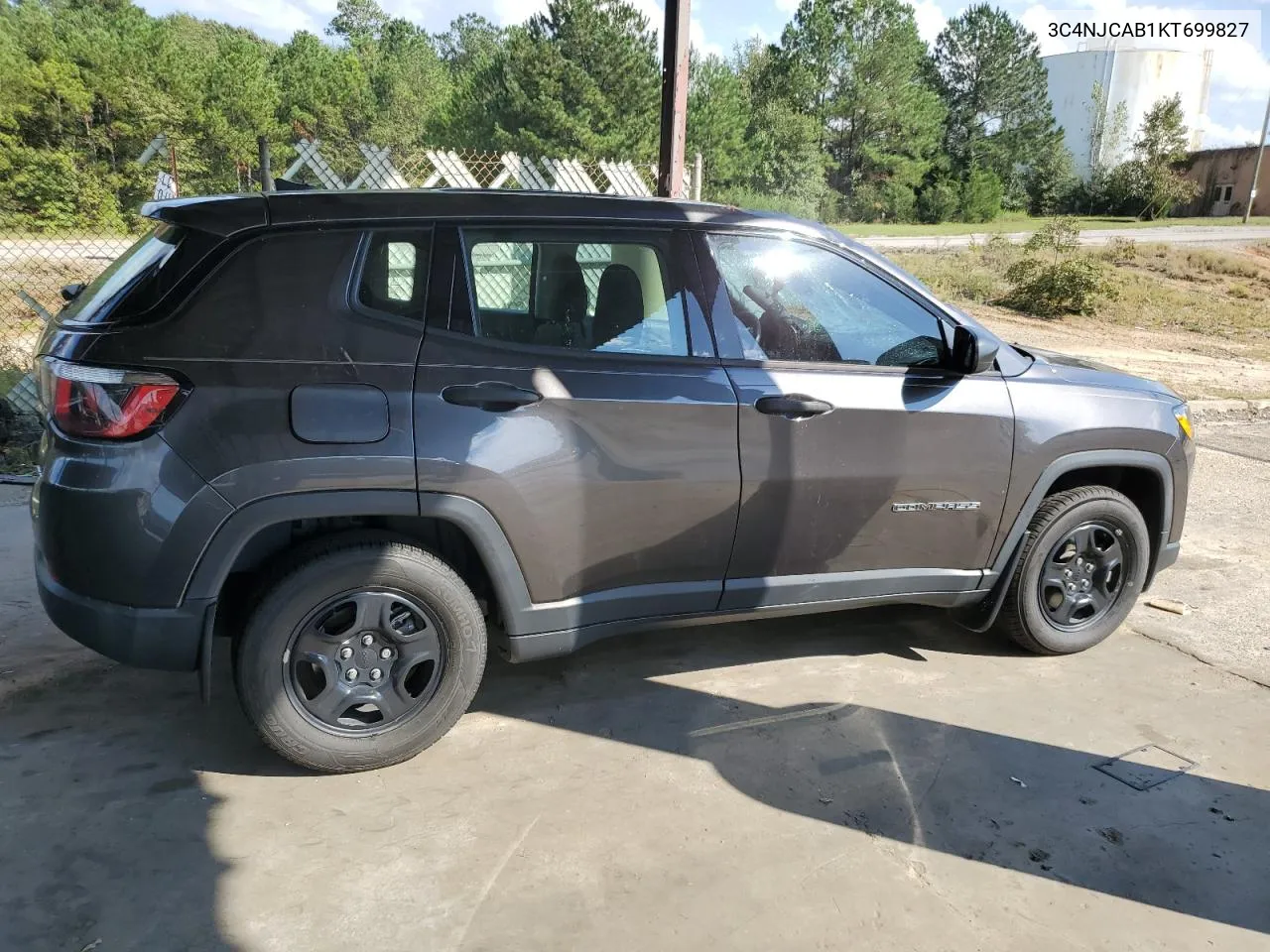 2019 Jeep Compass Sport VIN: 3C4NJCAB1KT699827 Lot: 73957254