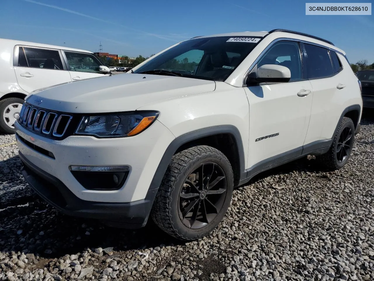 3C4NJDBB0KT628610 2019 Jeep Compass Latitude