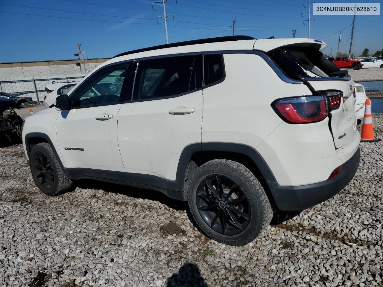 2019 Jeep Compass Latitude VIN: 3C4NJDBB0KT628610 Lot: 74050224