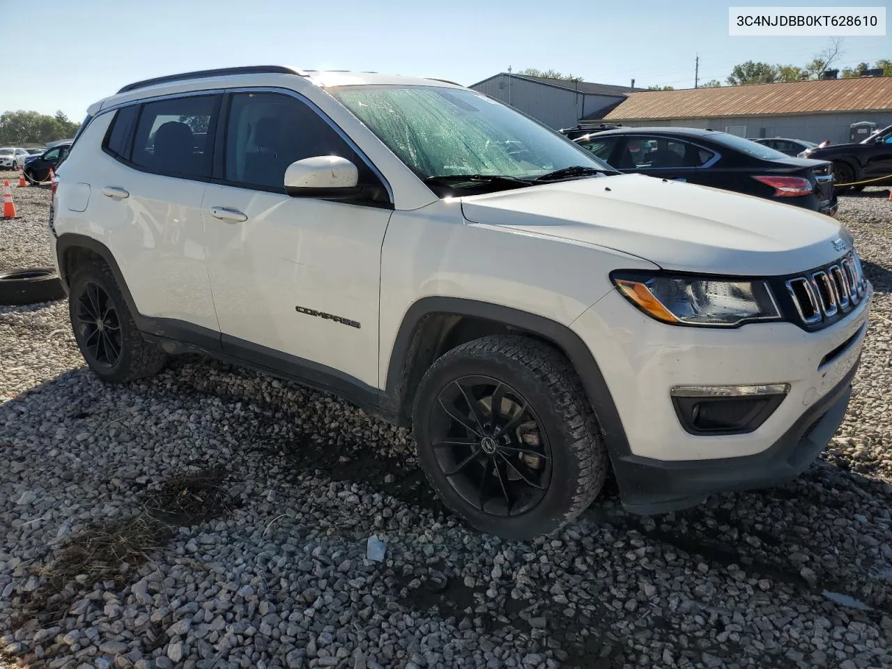 2019 Jeep Compass Latitude VIN: 3C4NJDBB0KT628610 Lot: 74050224