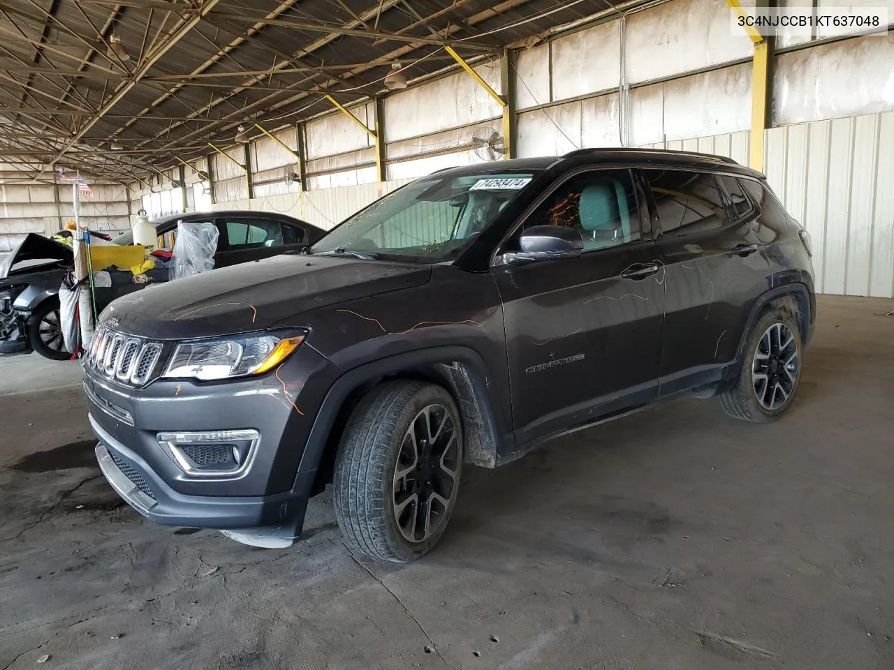 3C4NJCCB1KT637048 2019 Jeep Compass Limited