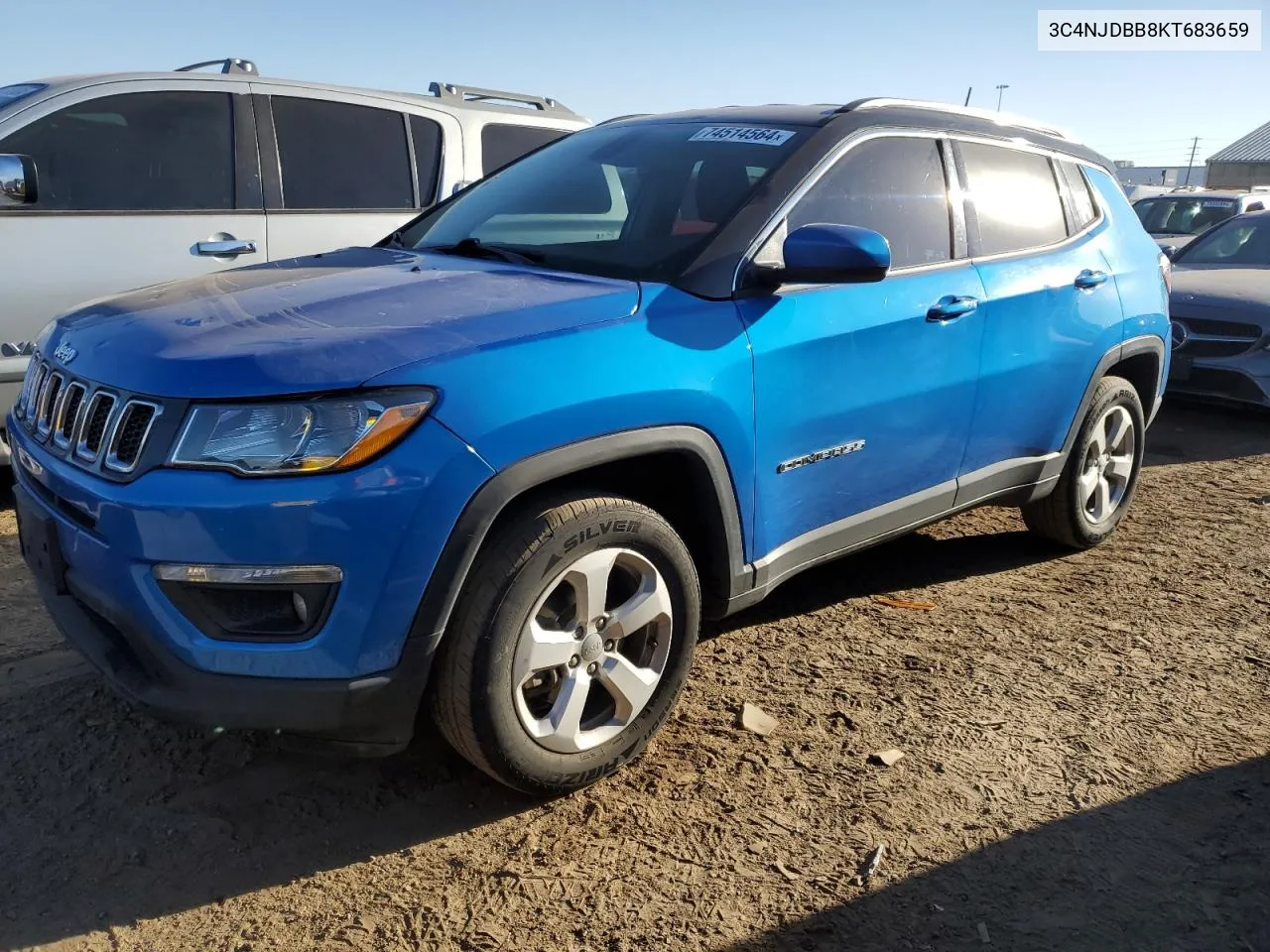 3C4NJDBB8KT683659 2019 Jeep Compass Latitude