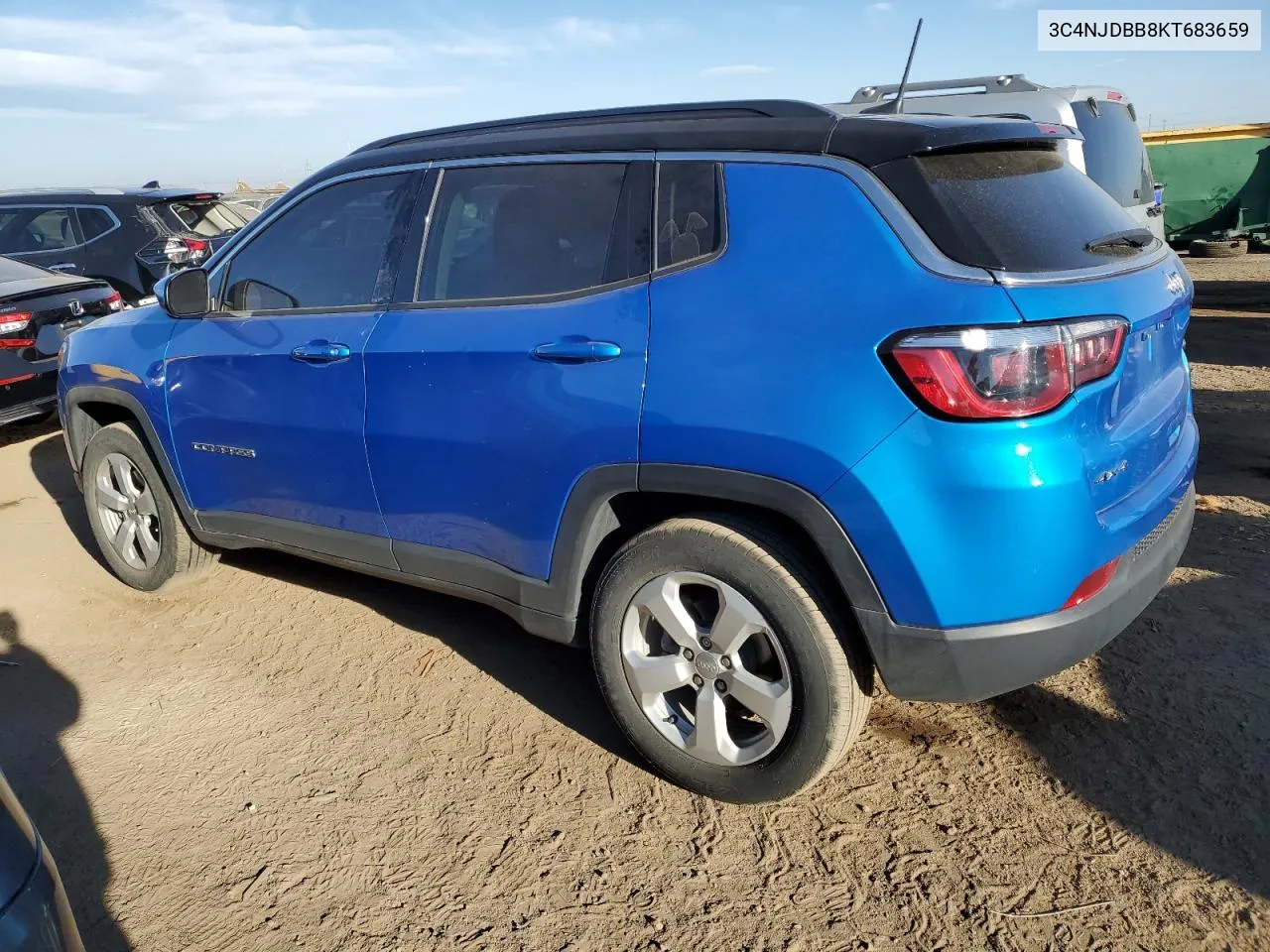 3C4NJDBB8KT683659 2019 Jeep Compass Latitude