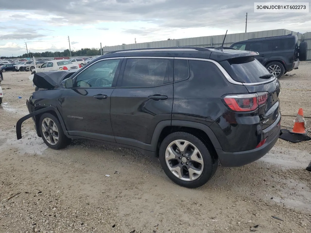 2019 Jeep Compass Limited VIN: 3C4NJDCB1KT602273 Lot: 74634614