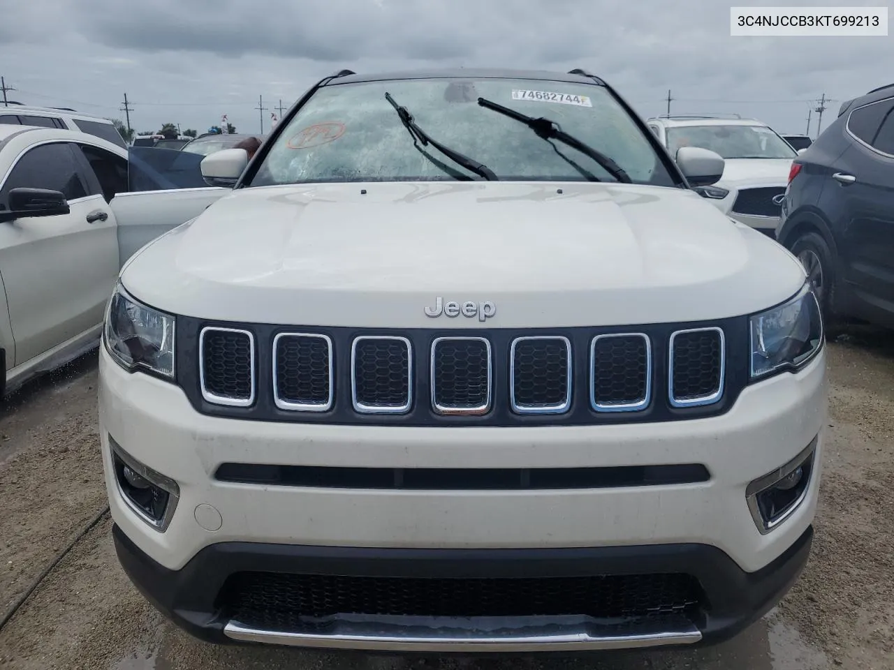 2019 Jeep Compass Limited VIN: 3C4NJCCB3KT699213 Lot: 74682744