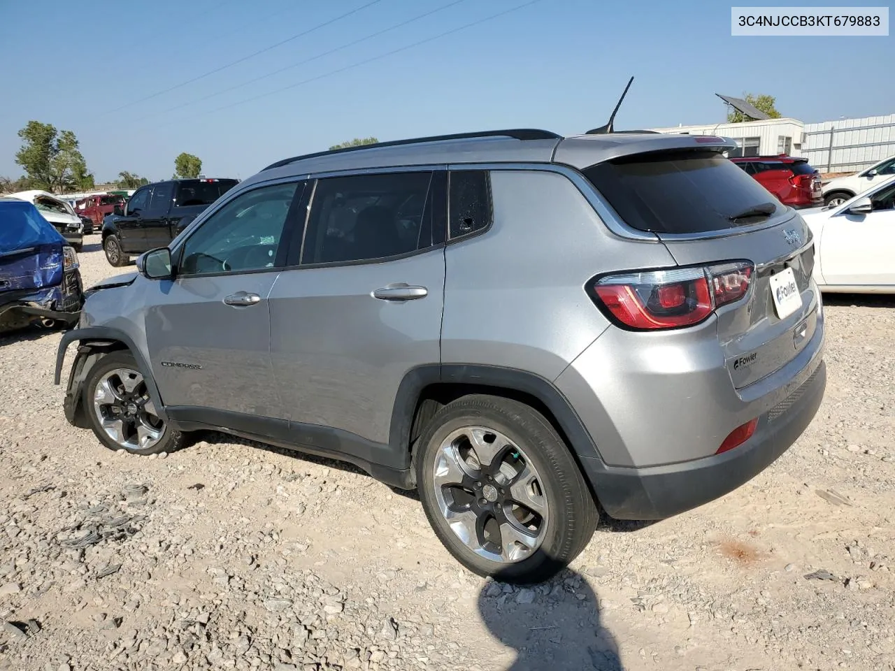 2019 Jeep Compass Limited VIN: 3C4NJCCB3KT679883 Lot: 75242134