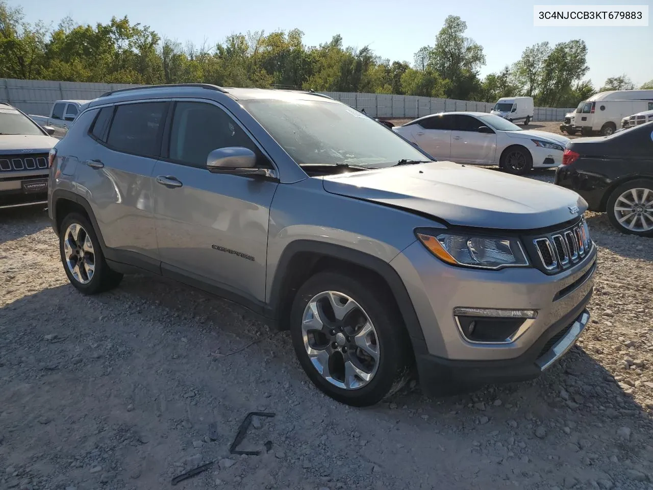 2019 Jeep Compass Limited VIN: 3C4NJCCB3KT679883 Lot: 75242134