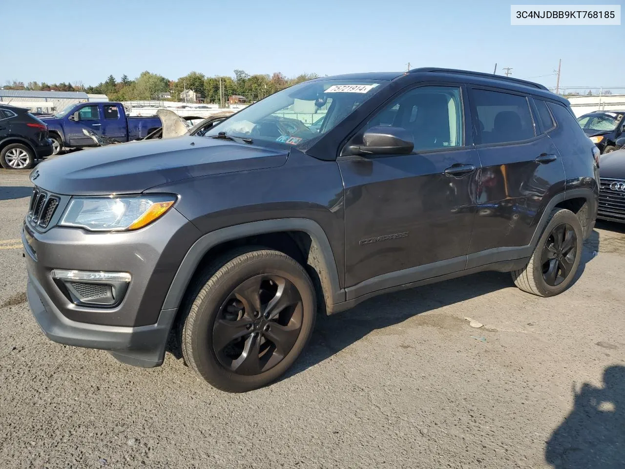 3C4NJDBB9KT768185 2019 Jeep Compass Latitude