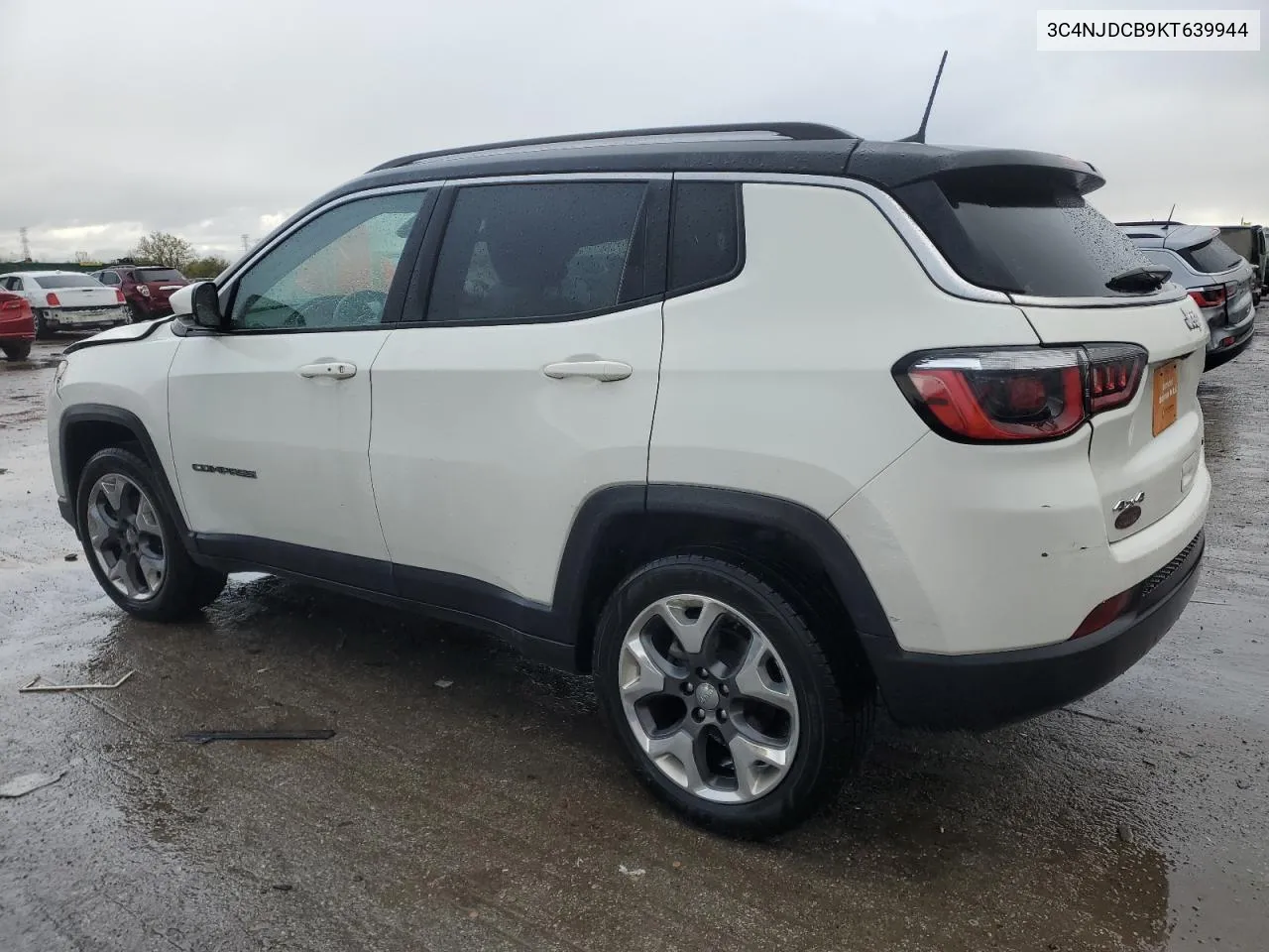 2019 Jeep Compass Limited VIN: 3C4NJDCB9KT639944 Lot: 76009414