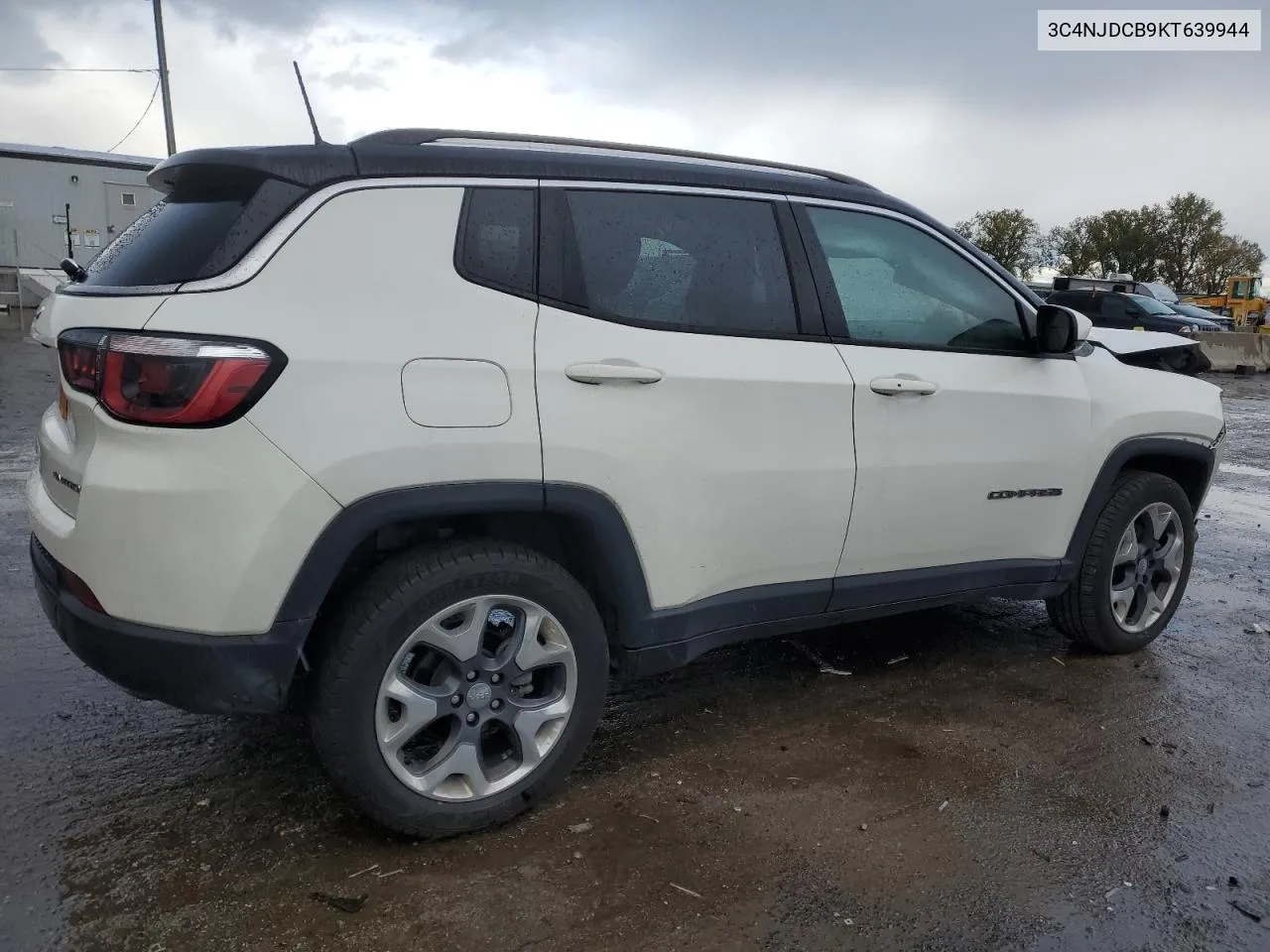 2019 Jeep Compass Limited VIN: 3C4NJDCB9KT639944 Lot: 76009414