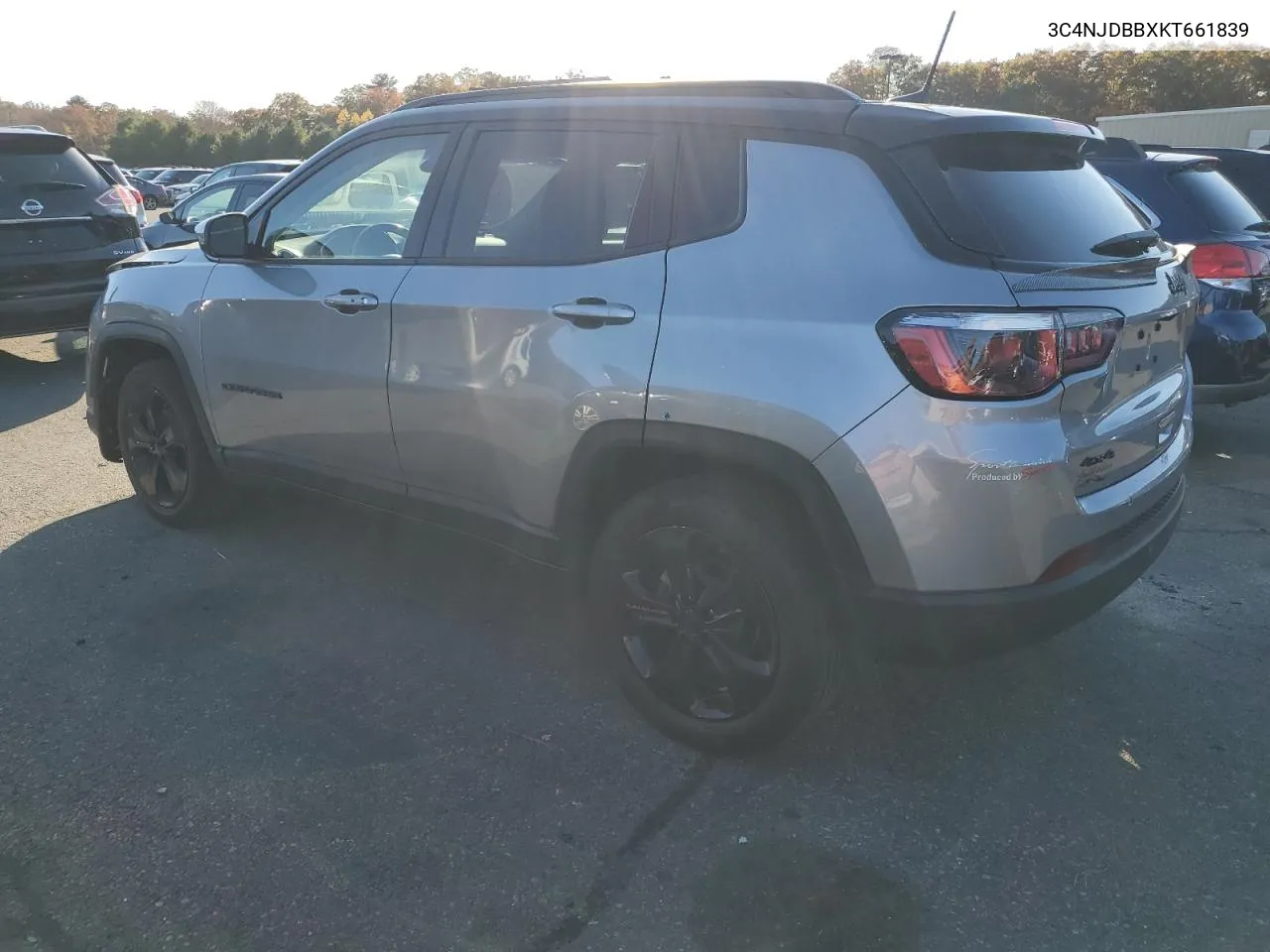 2019 Jeep Compass Latitude VIN: 3C4NJDBBXKT661839 Lot: 77014874