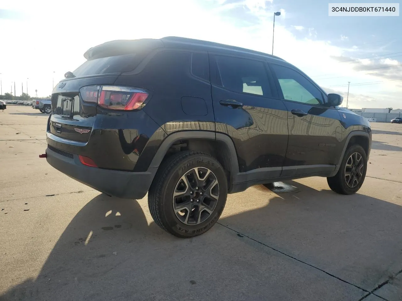 2019 Jeep Compass Trailhawk VIN: 3C4NJDDB0KT671440 Lot: 77732054