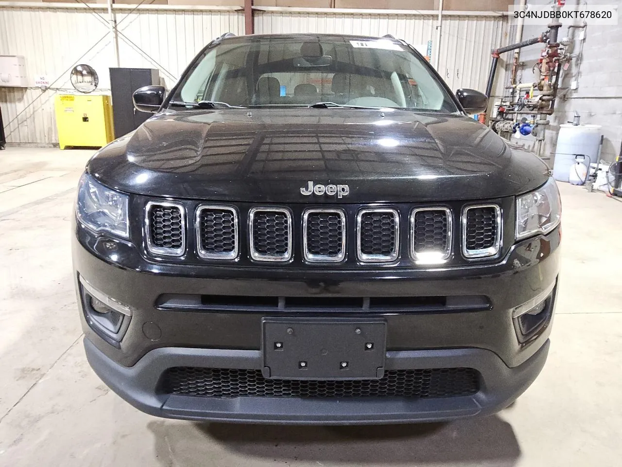 2019 Jeep Compass Latitude VIN: 3C4NJDBB0KT678620 Lot: 77855694