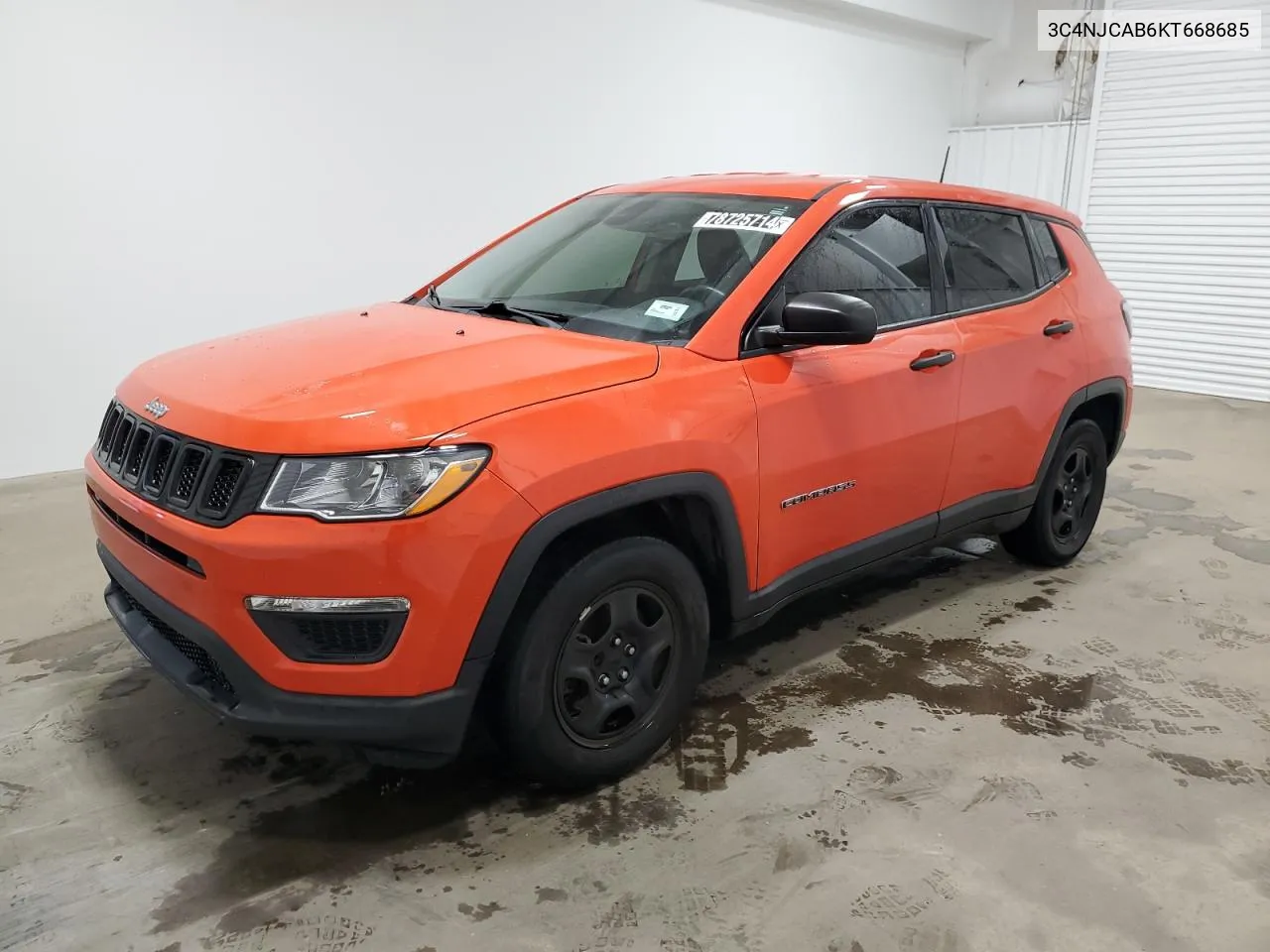 2019 Jeep Compass Sport VIN: 3C4NJCAB6KT668685 Lot: 78725714