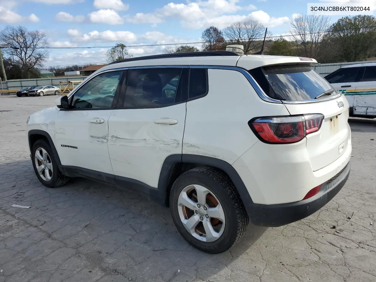 2019 Jeep Compass Latitude VIN: 3C4NJCBB6KT802044 Lot: 79113054