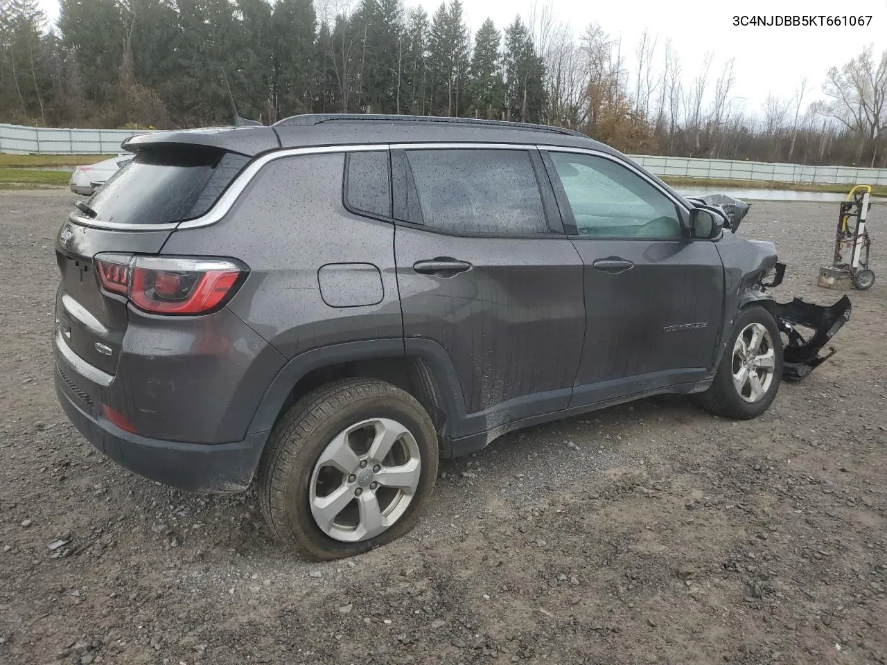 2019 Jeep Compass Latitude VIN: 3C4NJDBB5KT661067 Lot: 79162394