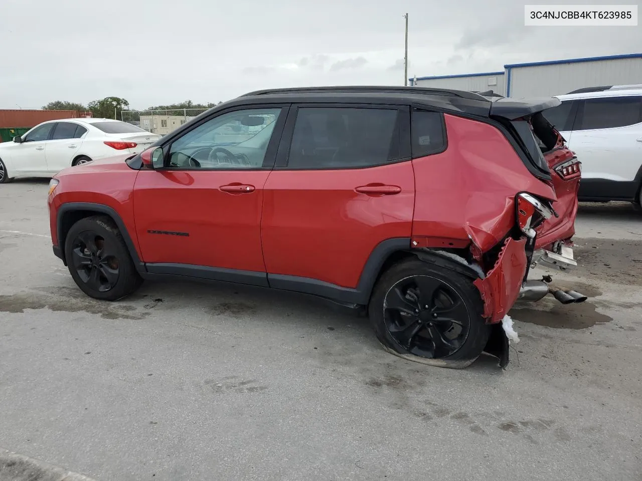 2019 Jeep Compass Latitude VIN: 3C4NJCBB4KT623985 Lot: 79628314