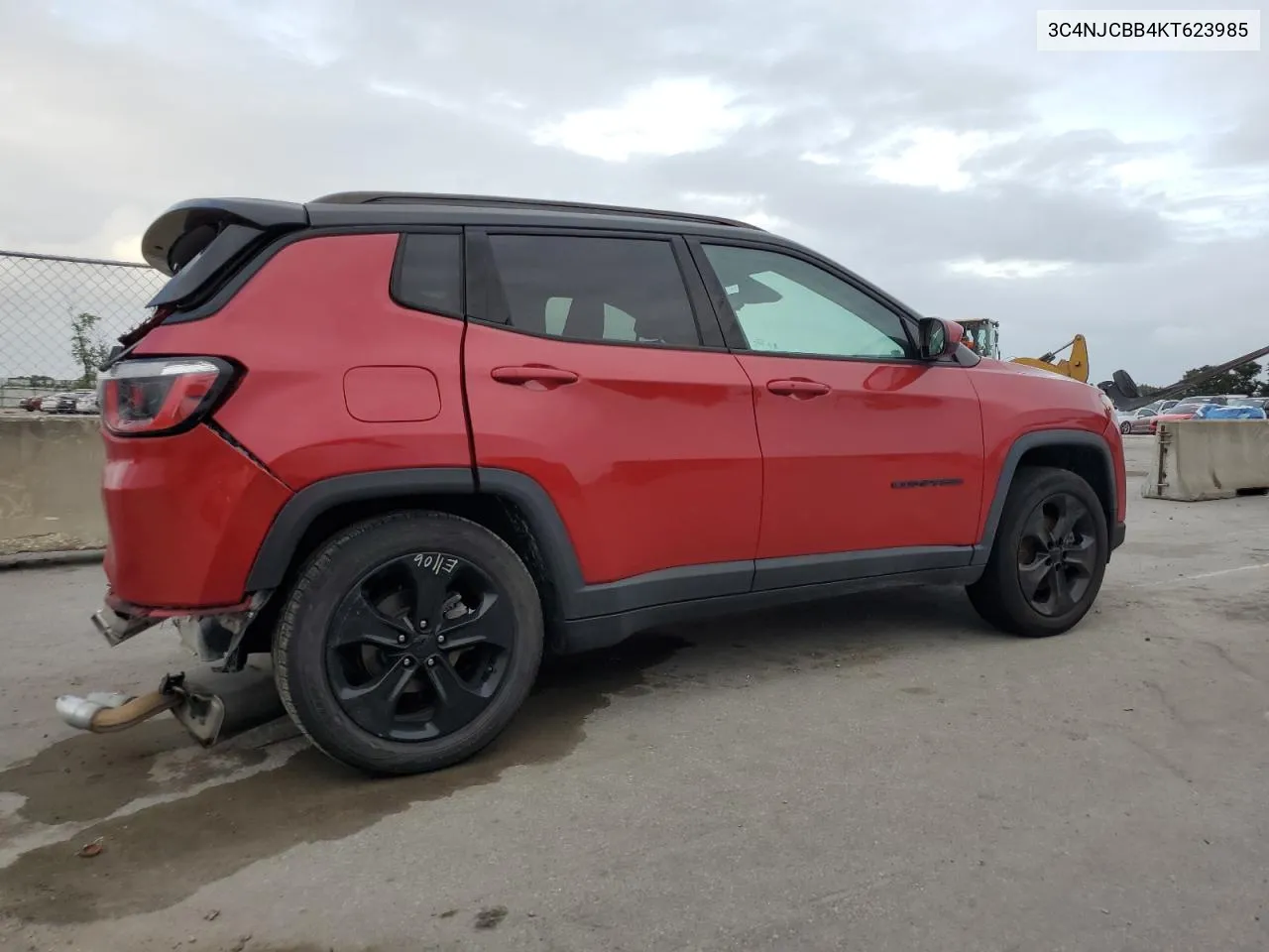 2019 Jeep Compass Latitude VIN: 3C4NJCBB4KT623985 Lot: 79628314