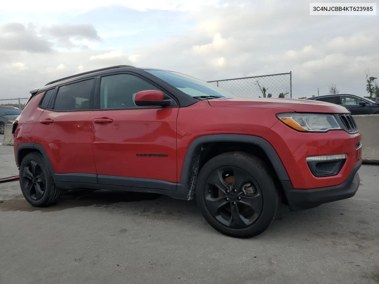 2019 Jeep Compass Latitude VIN: 3C4NJCBB4KT623985 Lot: 79628314