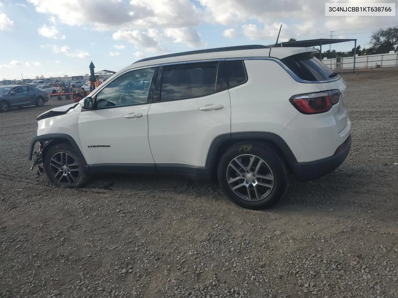 2019 Jeep Compass Latitude VIN: 3C4NJCBB1KT638766 Lot: 81200884