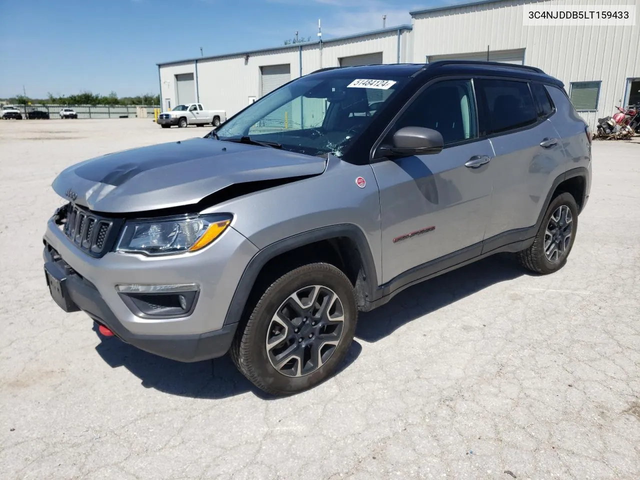 2020 Jeep Compass Trailhawk VIN: 3C4NJDDB5LT159433 Lot: 51484124