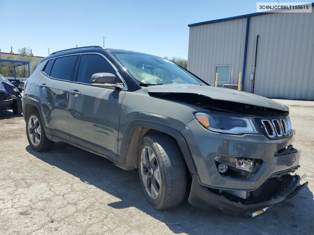 3C4NJCCB8LT155615 2020 Jeep Compass Limited